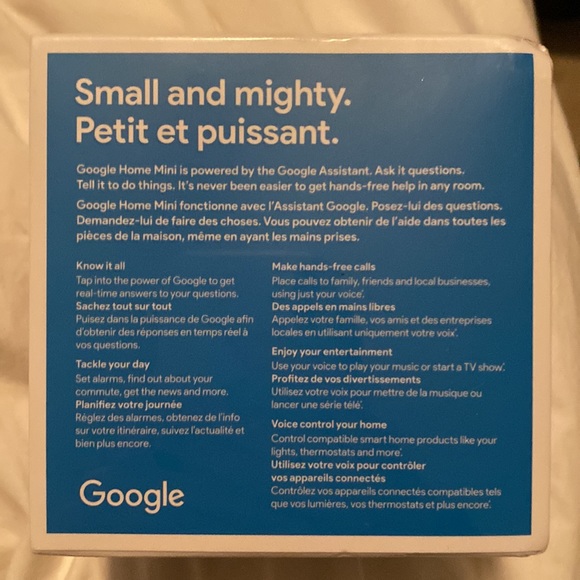 Google Home Mini speaker brand new - Picture 4 of 5